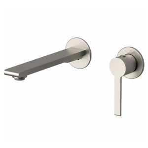 Смеситель для раковины AVS Elegant с внутренней частью, брашированный никель