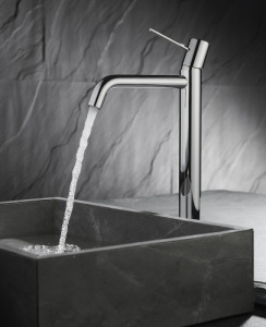 Смеситель для раковины AVS Slimmer высокий, хром